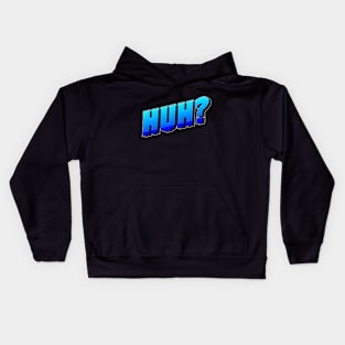 Huh? Typography Kids Hoodie